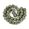 Handmade Lampwork Bumpy Beads LAMP-T022-05E-2