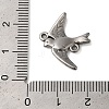 Non-Tarnish 304 Stainless Steel Bird Links Connector Charms STAS-N103-28P-3