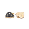 Alloy Enamel Charms ENAM-T016-12B-RS-3