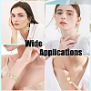 180Pcs 6 Styles CCB Plastic Pendants CCB-YW0001-79-6