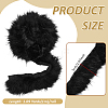 1M Acrylic Fiber Faux Fur Ribbon OCOR-BC0009-20B-2