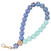1Pc Silicone & Wood Pendant Decorations HJEW-BM0001-61B-7