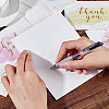 CRASPIRE Envelope and Thank You Cards Sets DIY-CP0001-80-6