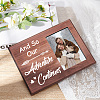 MDF Wood Photo Frames DIY-WH0231-072-6