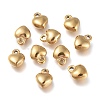 PVD Vacuum Plating 304 Stainless Steel Charms X-STAS-G236-01G-A-1
