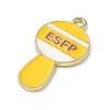MBTI Theme Alloy Enamel Pendants ENAM-I083-01G-04-2