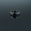 Retro 304 Stainless Steel Cross Finger Rings WG707A1-01-1