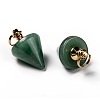 Natural Green Aventurine Pendants G-Z010-01C-2