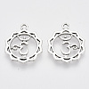 Tibetan Style Alloy Pendants TIBEP-S319-049A-NR-1