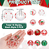 20Pcs 10 Styles Christmas Theme Handmade Lampwork Beads LAMP-PH0001-39-2
