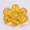 Transparent Acrylic Beads TACR-Q254-8mm-V24-1