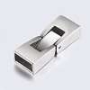 304 Stainless Steel Snap Lock Clasps STAS-P180-22P-1