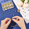 640Pcs 6 Styles ABS Plastic Beads KY-YW0002-15-3