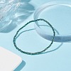 Glass Round Beaded Stretch Bracelet for Women BJEW-JB07911-04-2