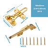 Zinc Alloy Swing Bar Door Lock SW-TAC0002-01A-3