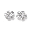 Non-Tarnish 304 Stainless Steel Bead Caps LS-STAS-K194-01P-03-2
