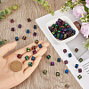300Pcs Letter Acrylic European Beads OACR-SC0001-70A-3