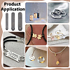 3Pcs 3 Styles Steel Leather Stamps AJEW-BC0008-98A-5