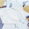4/8 Inch Transparent Acrylic Quilting Templates DIY-WH0381-002-5