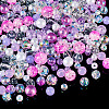 Transparent & Opaque Acrylic Bead LS-OACR-TAC0002-08F-3
