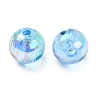 Eco-Friendly Transparent Acrylic Beads PL734-33-3