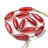 Natural Agate Beads Strands G-K334-01A-2