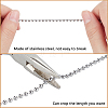 Glass Celling Fan Pull Chain Extender AJEW-WH0010-97P-6