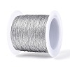 50M 6-Ply Round PET Metallic Thread MCOR-T003-02B-2