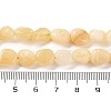 Natural Yellow Jade Beads Strands G-G146-A20-01-5