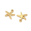 Ocean Theme 304 Stainless Steel Pendants STAS-I367-02G-04-2