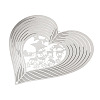 201 Stainless Steel Connector Charms/Links STAS-TA0006-04-3