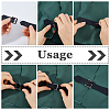 8 Sets PU Leather Sew on Toggle Buckles AJEW-HS0001-54C-3