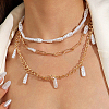 1 Strand Natural Cultured Freshwater Pearl Beads Strands PEAR-PA0001-14-7