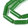 Imitation Jade Glass Beads Strands GLAA-N070-01A-B05-3
