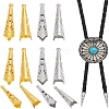 60Pcs 2Color Alloy Bead Cone FIND-AR0005-50-1