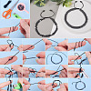 Kissitty Synthetic Hematite Beads Energy Bracelet DIY Making Kit DIY-KS0001-18-22