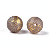 Baking Paint Glass Beads DGLA-N014-8mm-01D-2