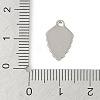 Non-Tarnish 201 Stainless Steel Charms STAS-C108-55P-3