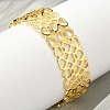 Hollow Brass Cuff Bangles for Women BJEW-F513-01G-2