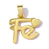 Brass Pendants KK-OY001-42G-1