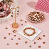 320Pcs 6 Styles Imitation Wood Acrylic Beads SACR-PA0001-25-4