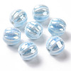 Handmade Pearlized Porcelain Beads X1-PORC-G010-01B-1