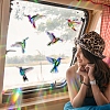 Hummingbird Rainbow Prism Electrostatic Window Stickers PW-WG45A57-01-5