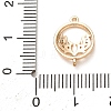 Brass Connector Charm KK-CBA2F8A-01G-3