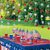 5Pcs Star Paper Flag Banners DIY-SP0003-82C-4