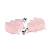 Natural Rose Quartz Pendants G-A203-01B-2