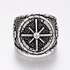304 Stainless Steel Finger Rings RJEW-G091-04-2