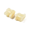 Natural Yellow Jade Carved Figurines DJEW-L023-E05-2