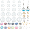   DIY Glass Ball Dangle Earring Making Kit DIY-PH0021-53-1