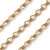 304 Stainless Steel Teardrop Link Chains CHS-B006-10G-1